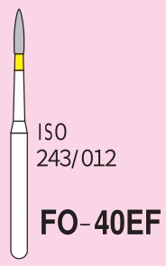 Diamond Bur FG #FO-40EF - Mani